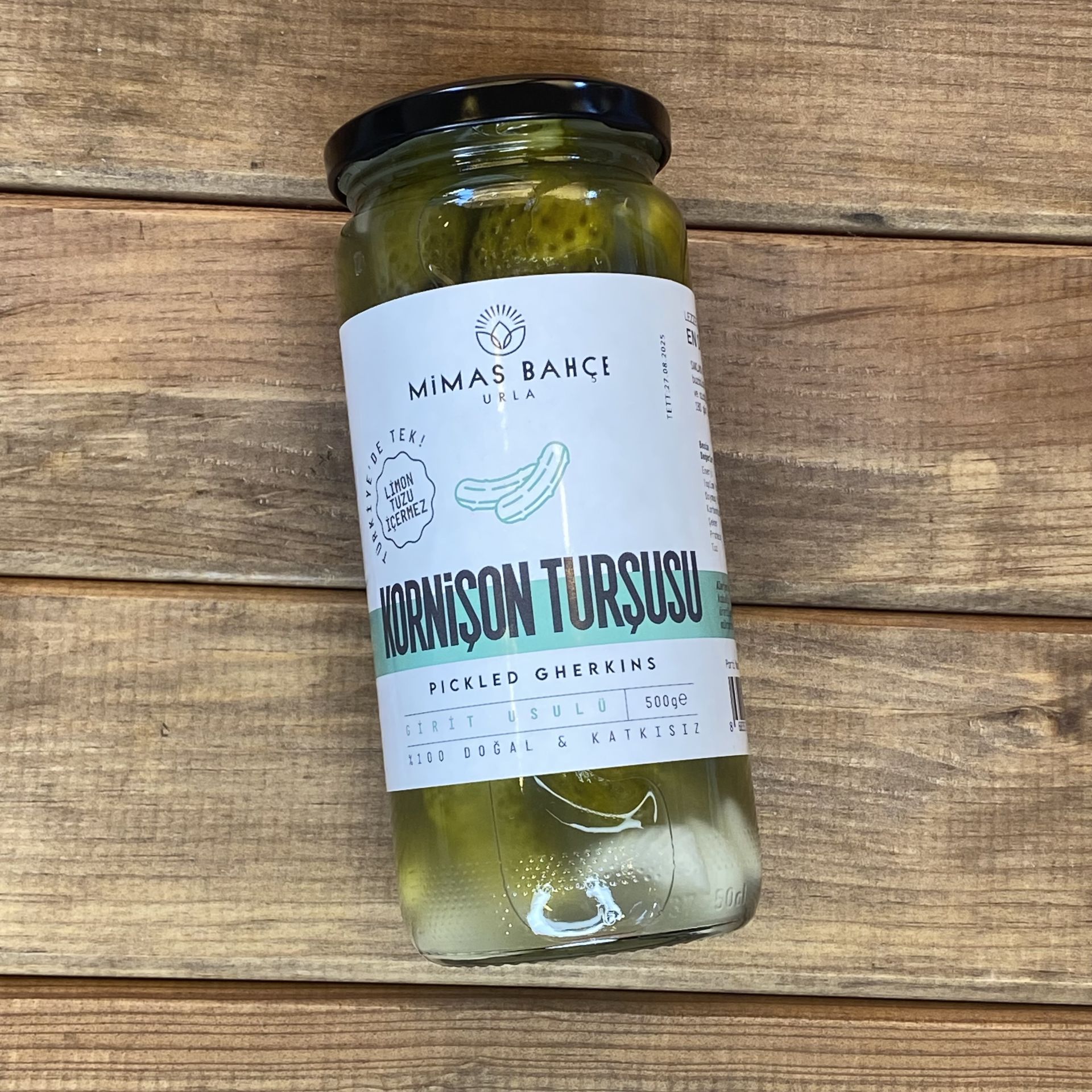 Kornişon Turşusu Girit Usulü 500 cc