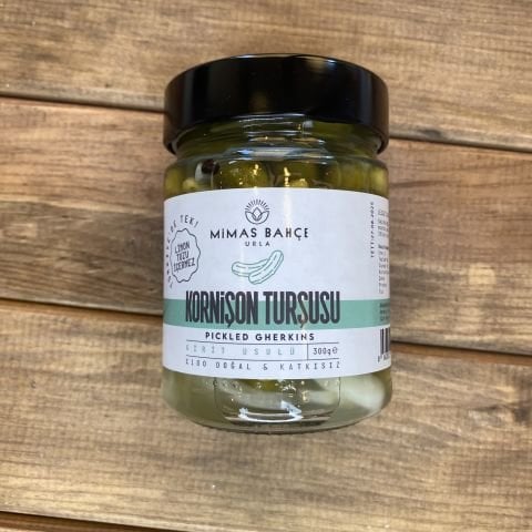 Kornişon Turşusu Girit Usulü Doğal Katkısız