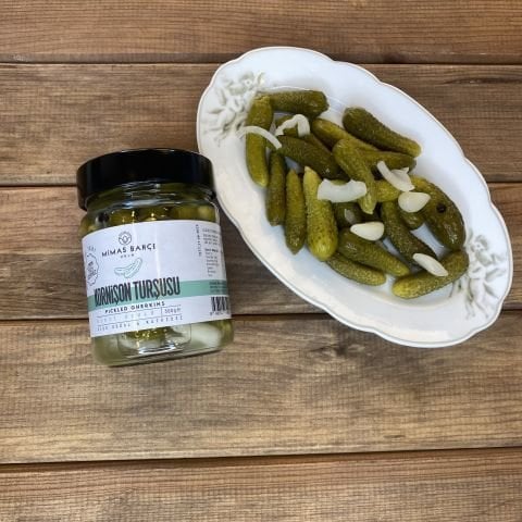 Kornişon Turşusu Girit Usulü Doğal Katkısız