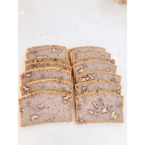Karabuğday Ekmeği Glutensiz,Aktive,Mayasız Cevizli 1000 g