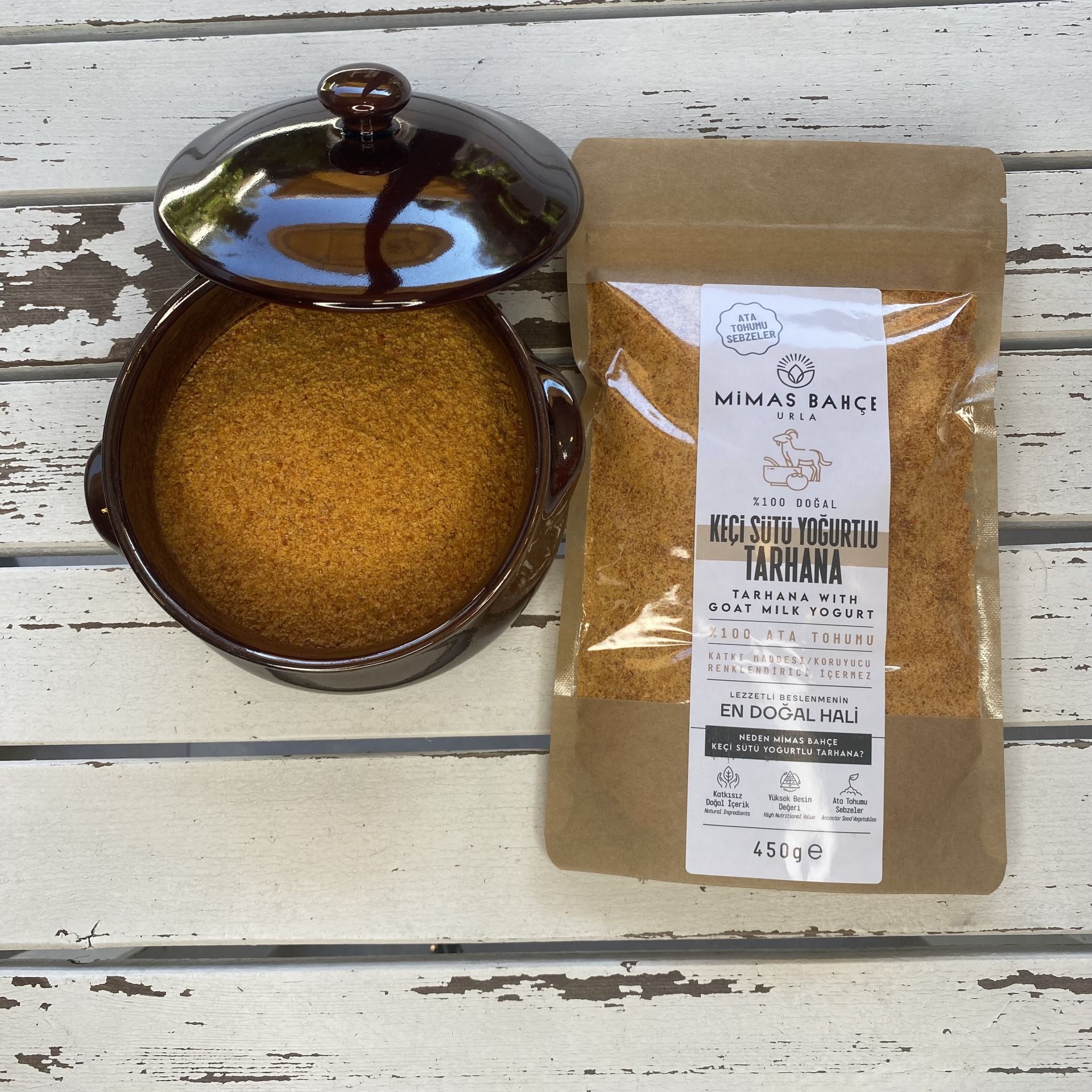Tarhana (Keçi Sütü Yoğurtlu) Doğal,Katkısız 450gr