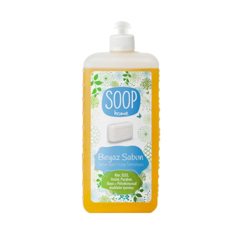 Soop Yüzey Temizleyici Beyaz Sabun Bazlı 1000 Ml