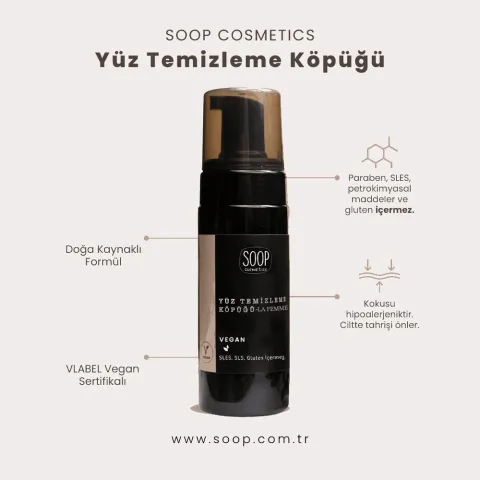 SOOP Cosmetics Yüz Temizleme Köpüğü