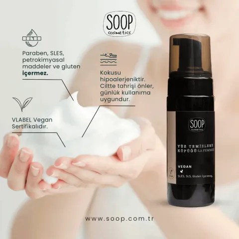 SOOP Cosmetics Yüz Temizleme Köpüğü