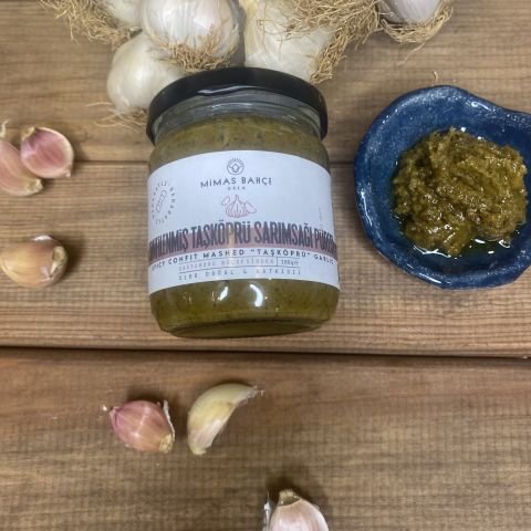 Confilenmiş(Konfilenmiş) Taşköprü Sarımsağı Püresi Baharatlı 200 g
