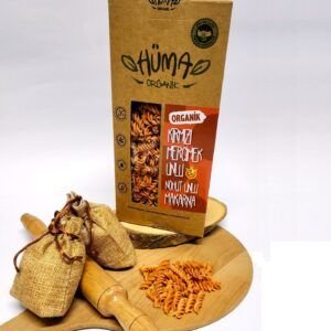 Kırmızı Mercimekli ve Nohut unu  Makarna Organik 250 g