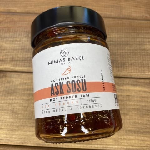 Acı Biber Reçeli(Aşk sosu) Katkısız,Doğal 340gr