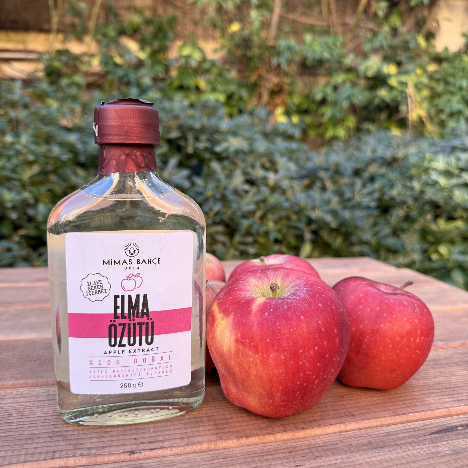 Elma Özütü  Doğal,Katkısız 260 gr