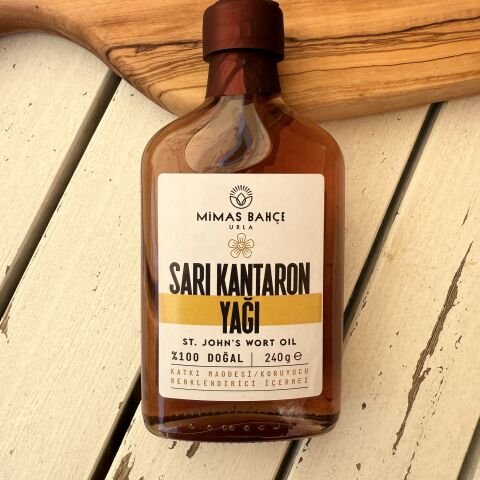 Sarı Kantaron Yağı Doğal,Katkısız 200 cc