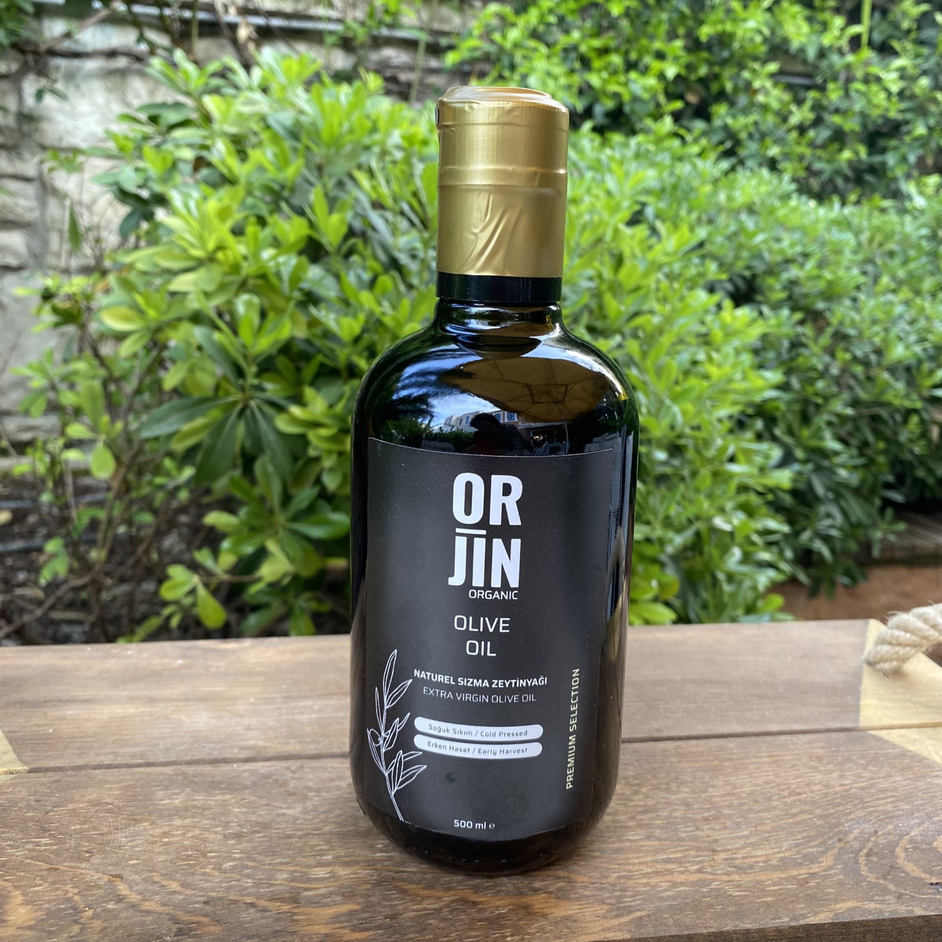 Orjin Premium Erken Hasat Soğuk Sıkım Zeytinyağı 500ml