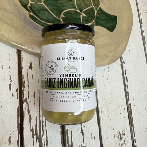 Sakız Enginar Çanak Yemeklik %100 Limon Suyu Konserve 660cc