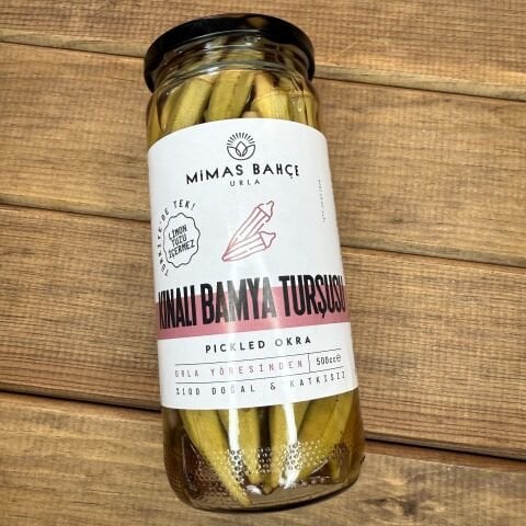 Kınalı Bamya Turşusu Doğal Katkısız