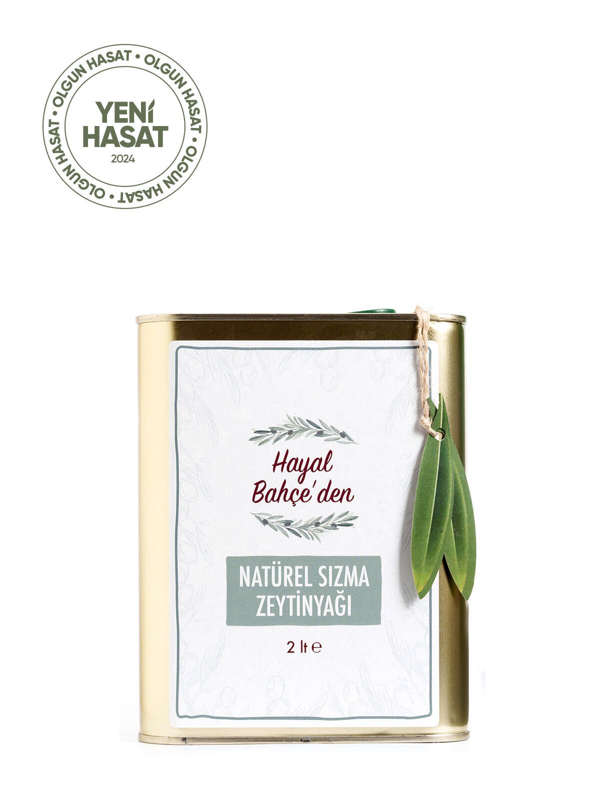 Hayal Bahçeden Olgun Hasat Natürel Sızma Zeytinyağı 2000ml