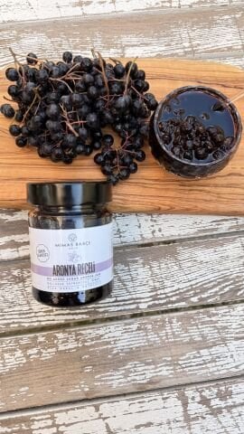 Şeker İlavesiz Aronya Reçeli Doğal ,Katkısız 370 g