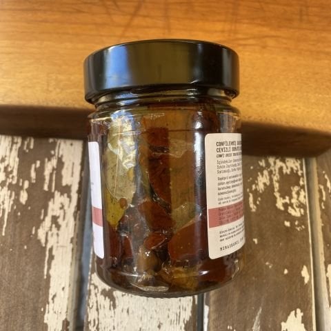 Confi (Konfi) Sarımsaklı Kuru Domates Sosu Katkısız,Doğal  280 gr