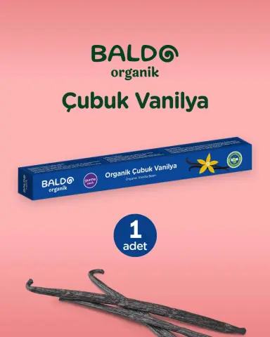 Çubuk Vanilya Organik 1 adet