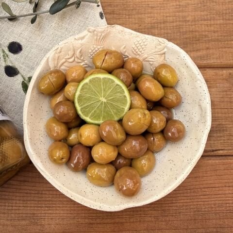 Urla Erkence Kırma Yeşil Zeytin Doğal, Katkısız 300 g