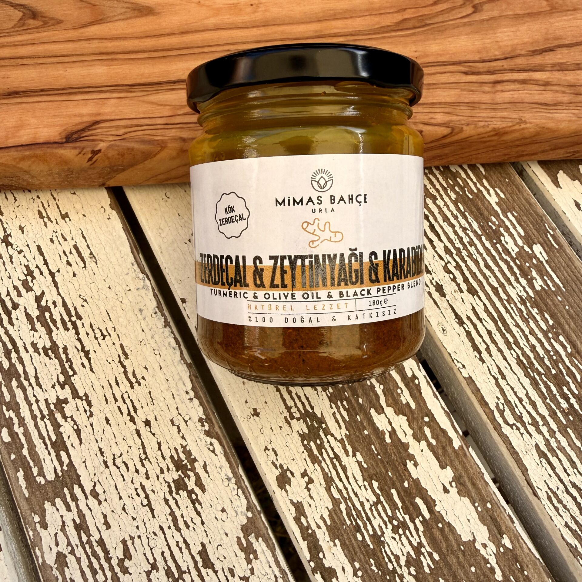 Zerdeçalllı Zeytinyağlı&Karabiber Karışımı 185 g