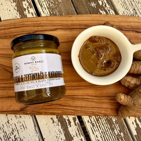 Zerdeçalllı Zeytinyağlı&Karabiber Karışımı 185 g