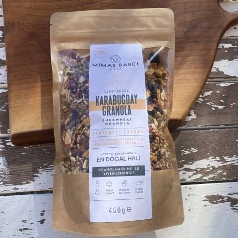 Karabuğday Granola Şekersiz,Katkısız  225gr