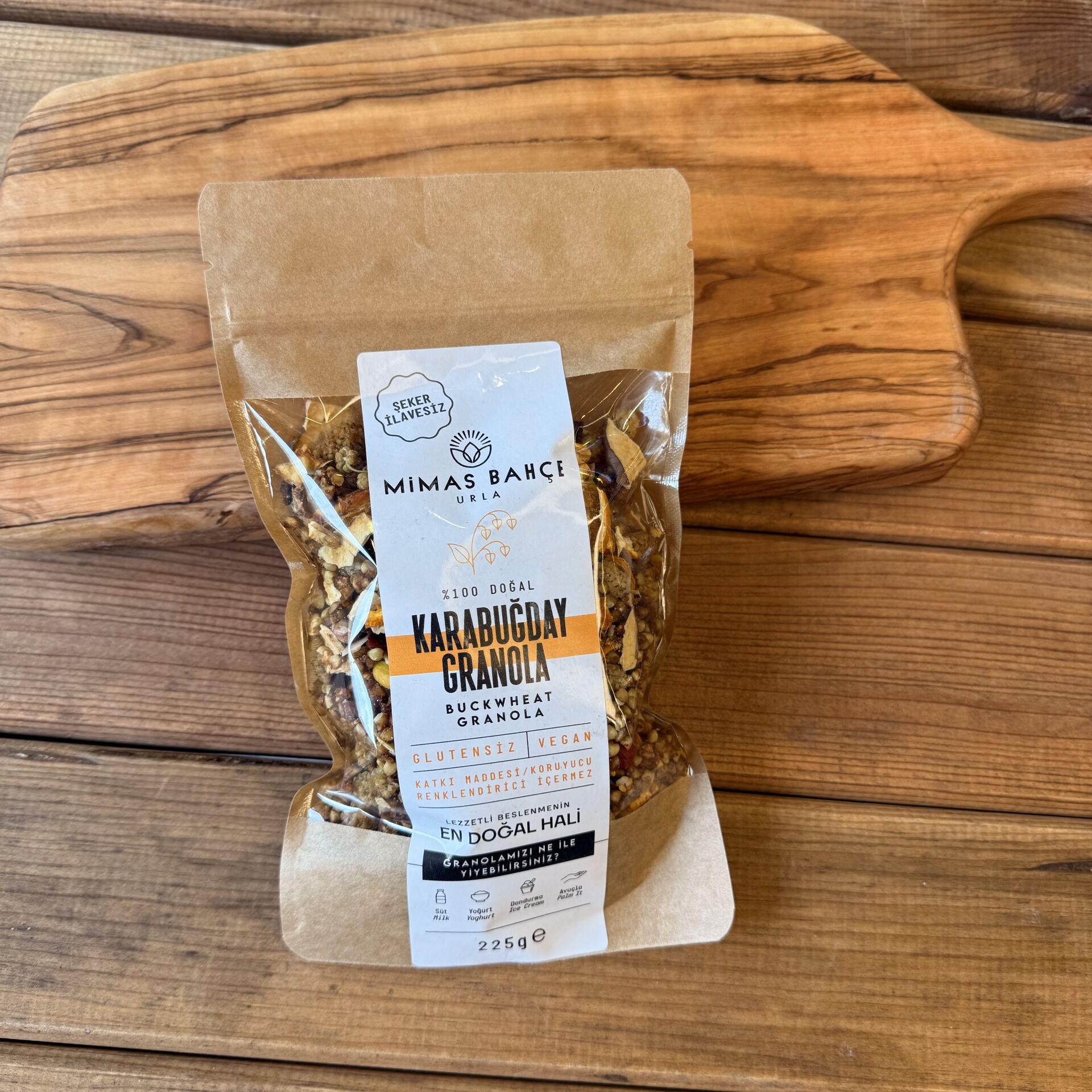 Karabuğday Granola Rafine Şekersiz,Katkısız