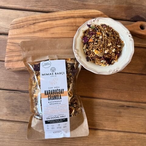Karabuğday Granola Rafine Şekersiz,Katkısız