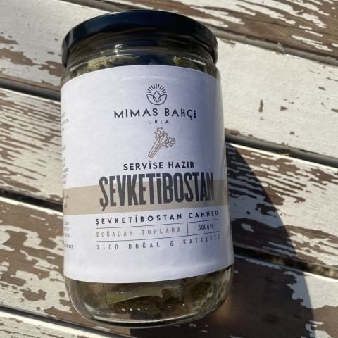 Şevketi Bostan Konservesi Doğadan Toplama Servise Hazır  (Meze ve Salata İçin)
