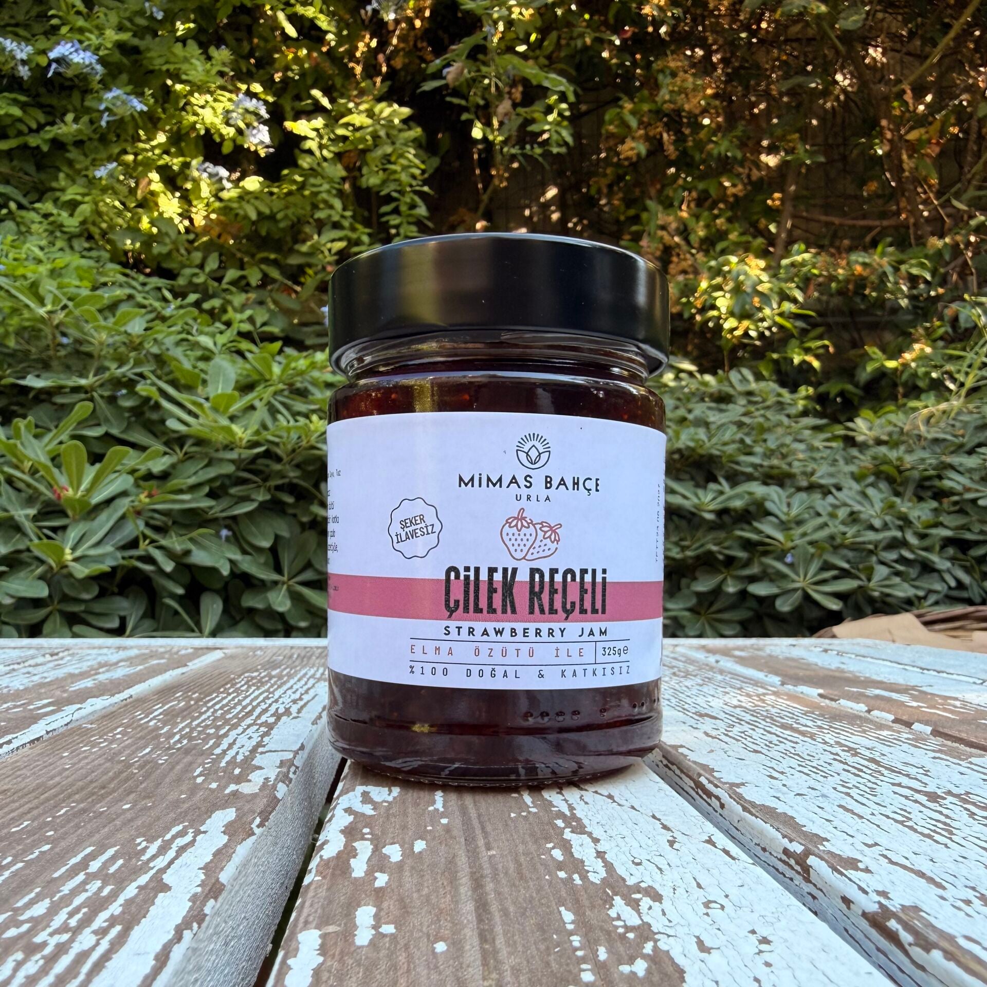 Şeker İlavesiz Çilek Reçeli  325 g