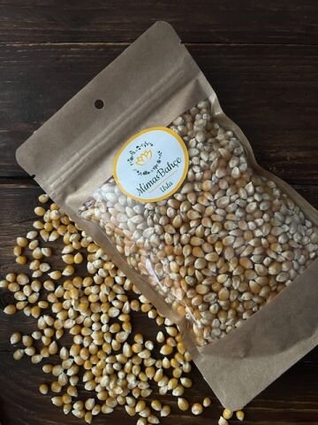 Cin Mısır Patlatmalık Ata Tohumu GDO’suz, Katkısız 300gr