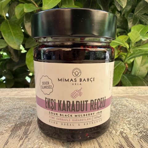 Sugar Free Black Mulberry Jam 325gr