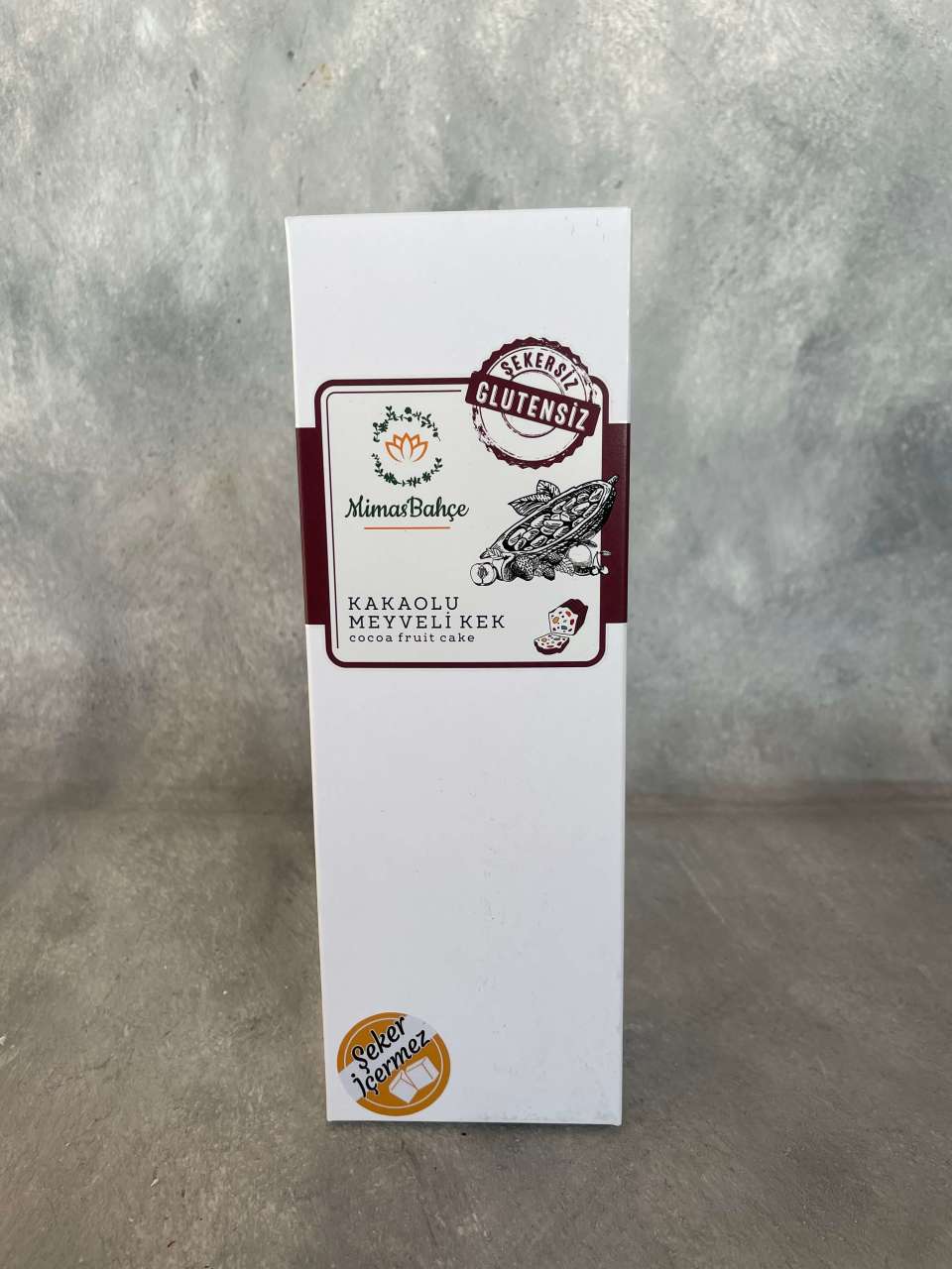 Kakaolu Meyveli Kek Un   Glütensiz,Şekersiz,Katkısız  390 gr.