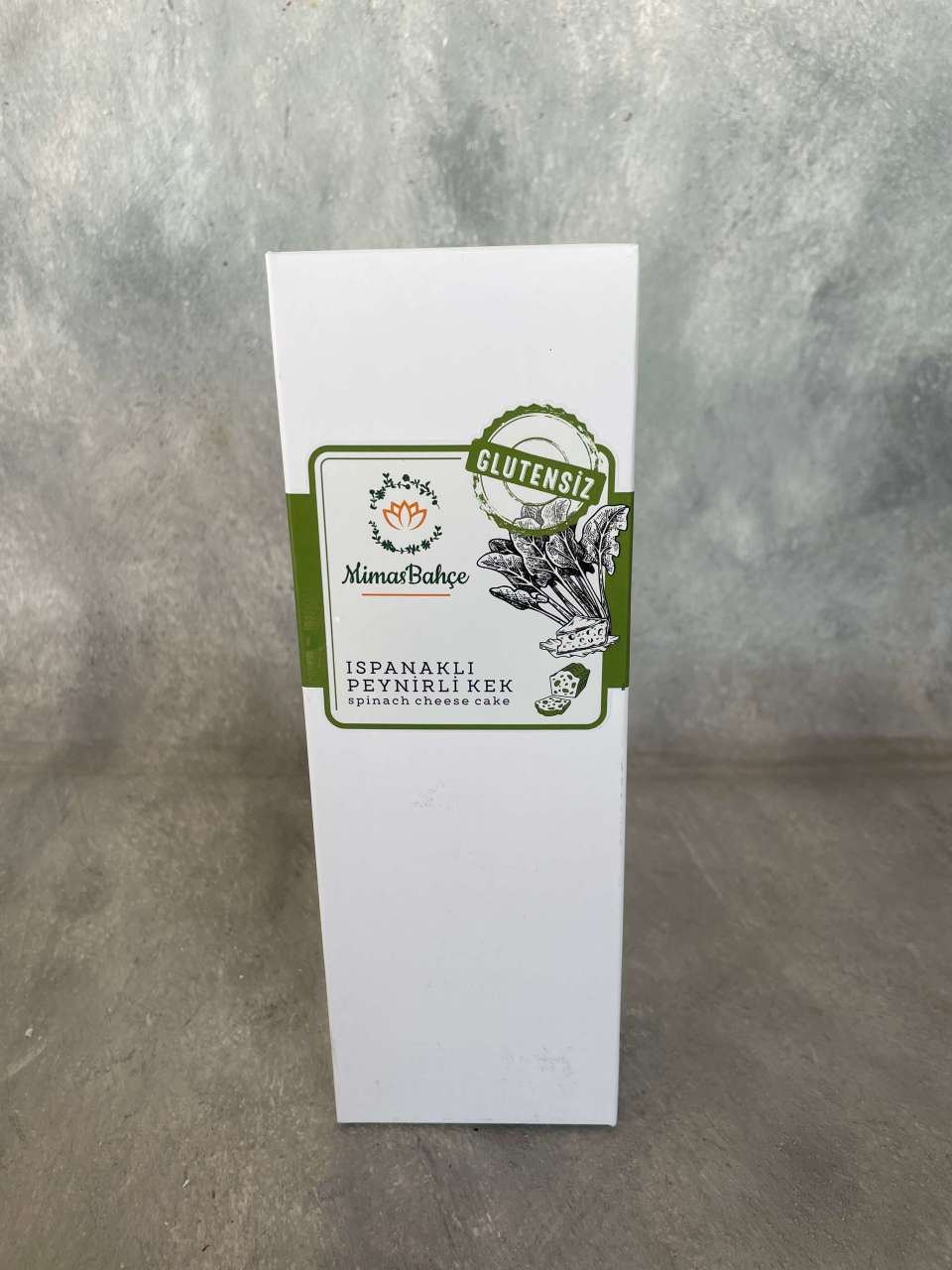 Ispanaklı  Kek Un  Glutensiz,Şekersiz,Katkısız 285 gr