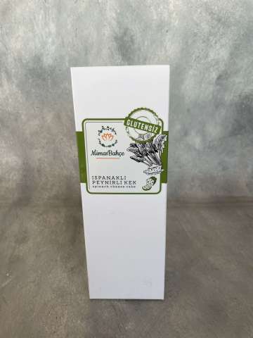 Ispanaklı  Kek Un  Glutensiz,Şekersiz,Katkısız 285 gr