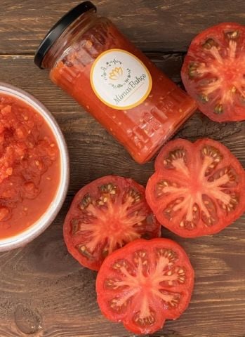 Tomato Sauce Ancestral Seed, Drug Free 660cc