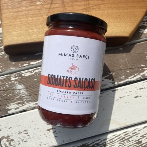 Domates Salçası Ata Tohumu Katkısız.Doğal 650 gr