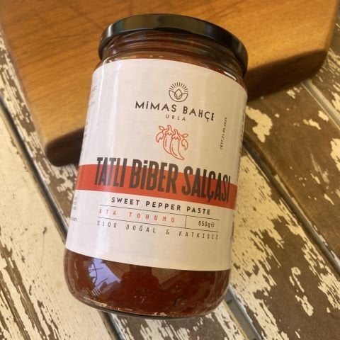 Tatlı Biber Salçası Ata Tohumu ,Katkısız.Doğal 650gr