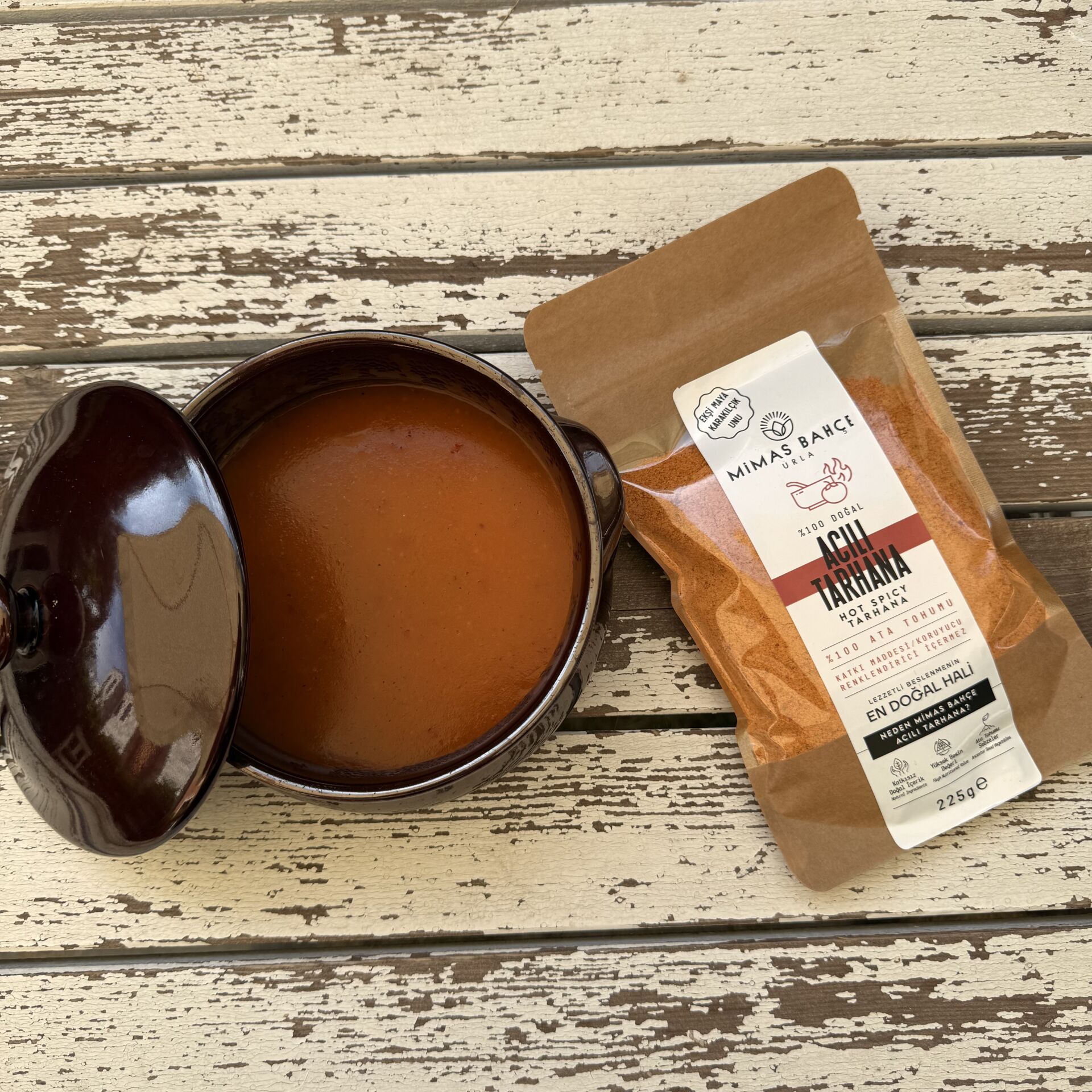 Tarhana  Acılı Doğal,Katkısız 225 g