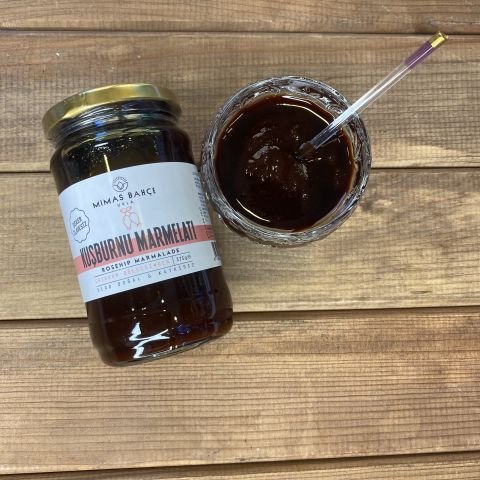 Şekersiz Kuşburnu Marmelatı Doğal,Katkısız  375 g