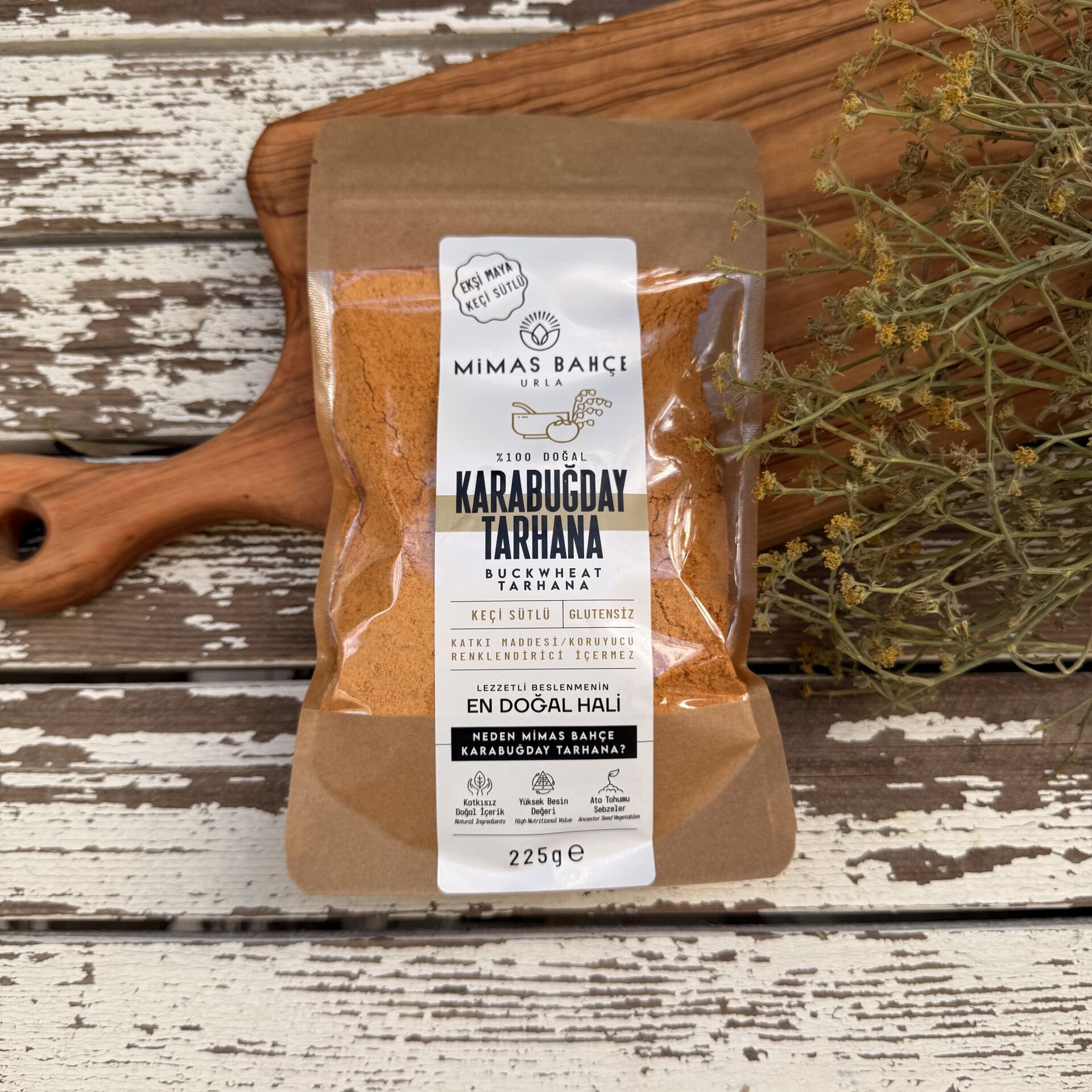 Karabuğday Tarhana Katkısız,Doğal 225  gr