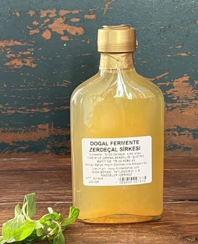 Doğal Fermente Zerdeçal Sirkesi 200 gr