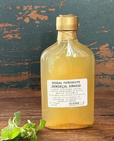 Doğal Fermente Zerdeçal Sirkesi 200 gr