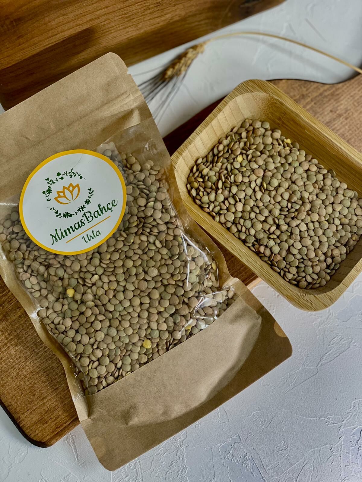 Yeşil Mercimek Doğal,Katkısız  450gr