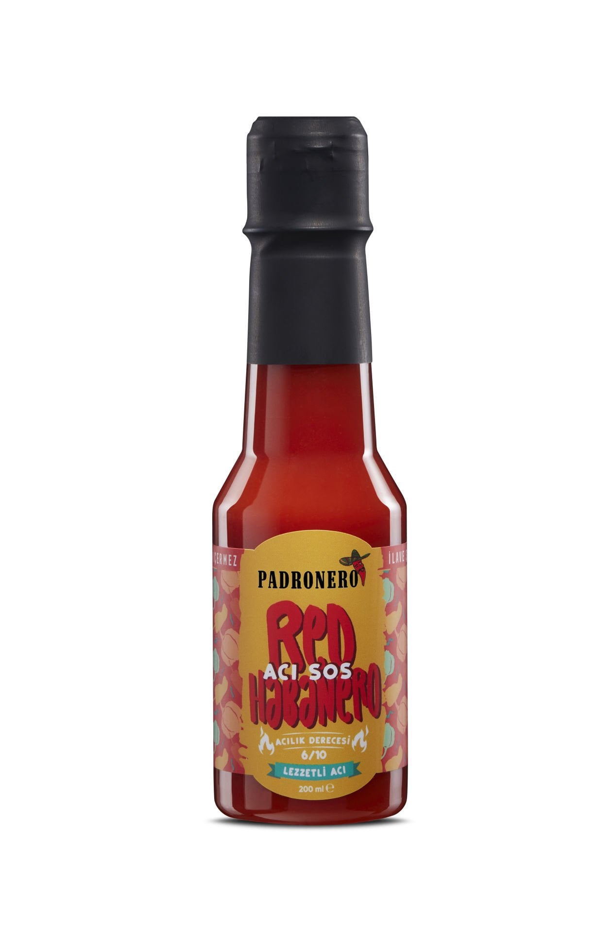 Padronero Red Habanero Acı Sos 200 ml.