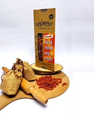 Kırmızı Mercimekli Makarna Organik 250 g