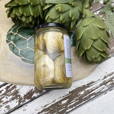 Sakız Enginar Kalp Yarım Yapraklı %100  Limon Suyu İle Konserve 660cc