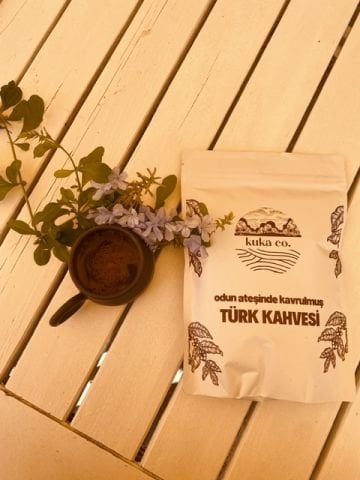 Odun Ateşinde Kavrulmuş Türk Kahvesi 250 gr.