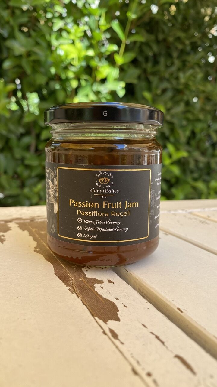 Passiflora(Pasiflora) Reçeli Şeker İlavesiz Doğal,Katkısız 190g
