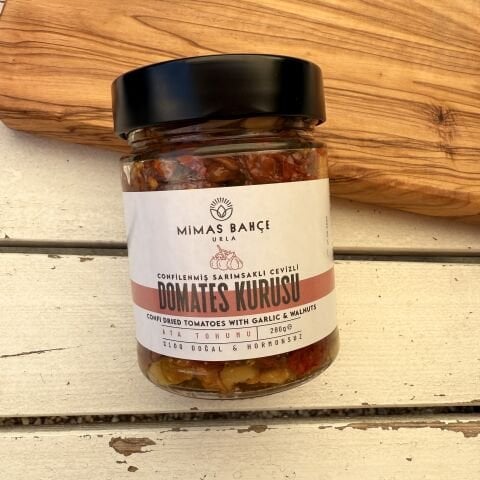 Çeri Domates Confi (Konfi)Sarımsaklı Sos Katkısız,Doğal  280 gr