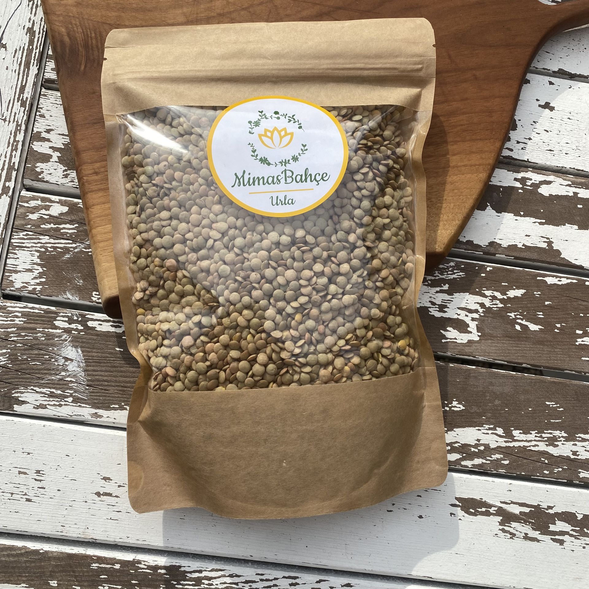 Yeşil Mercimek Doğal,Katkısız 900 g