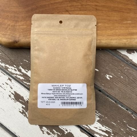 Mahlep Toz Katkısız,Doğal 40 g